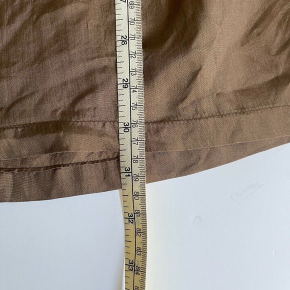 Miss Me 100% Silk Blouse sz Sm Womens Flutter Sleeve Floral Waist Babydoll Top - Picture 10 of 10